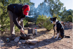 camping breakfast