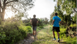 people running