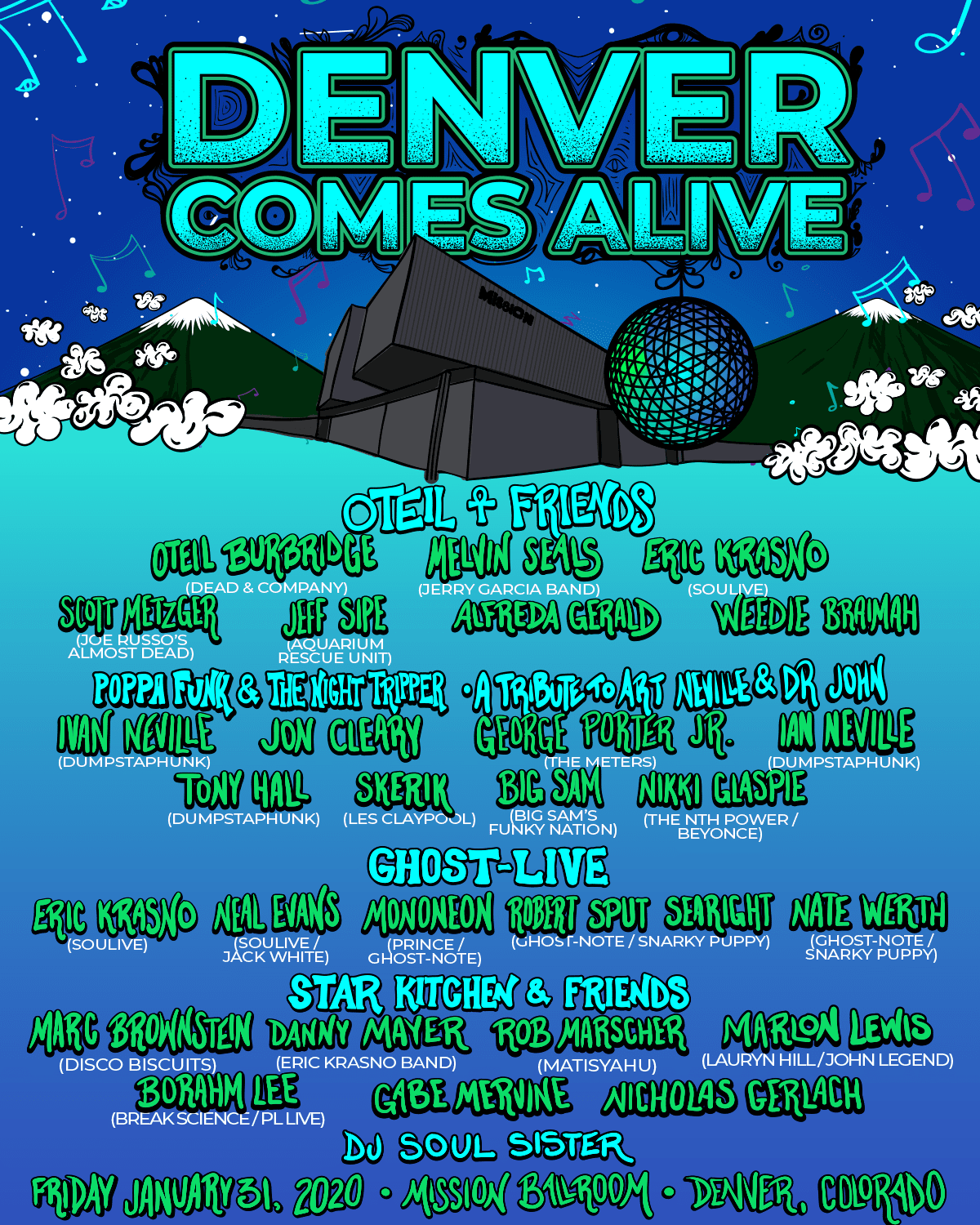 Denver Comes Alive poster